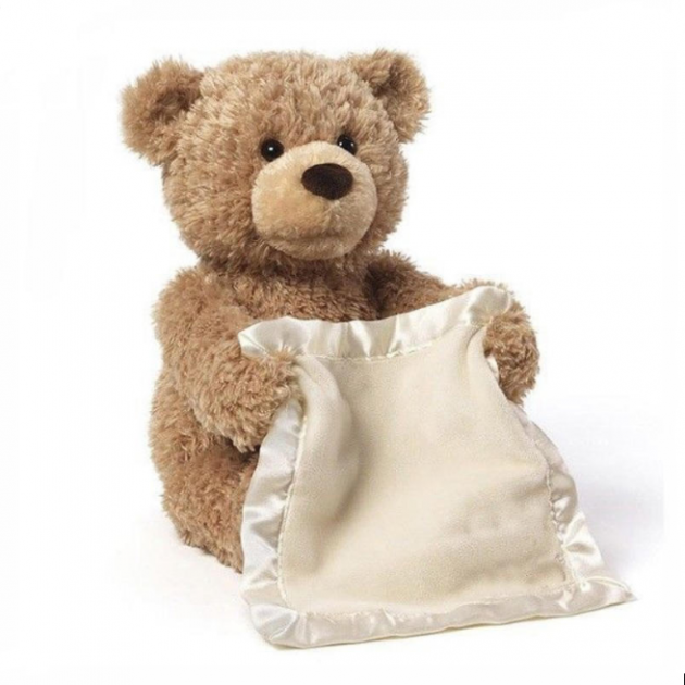 Игрушка детская интерактивная Мишка Peekaboo Bear Brown
