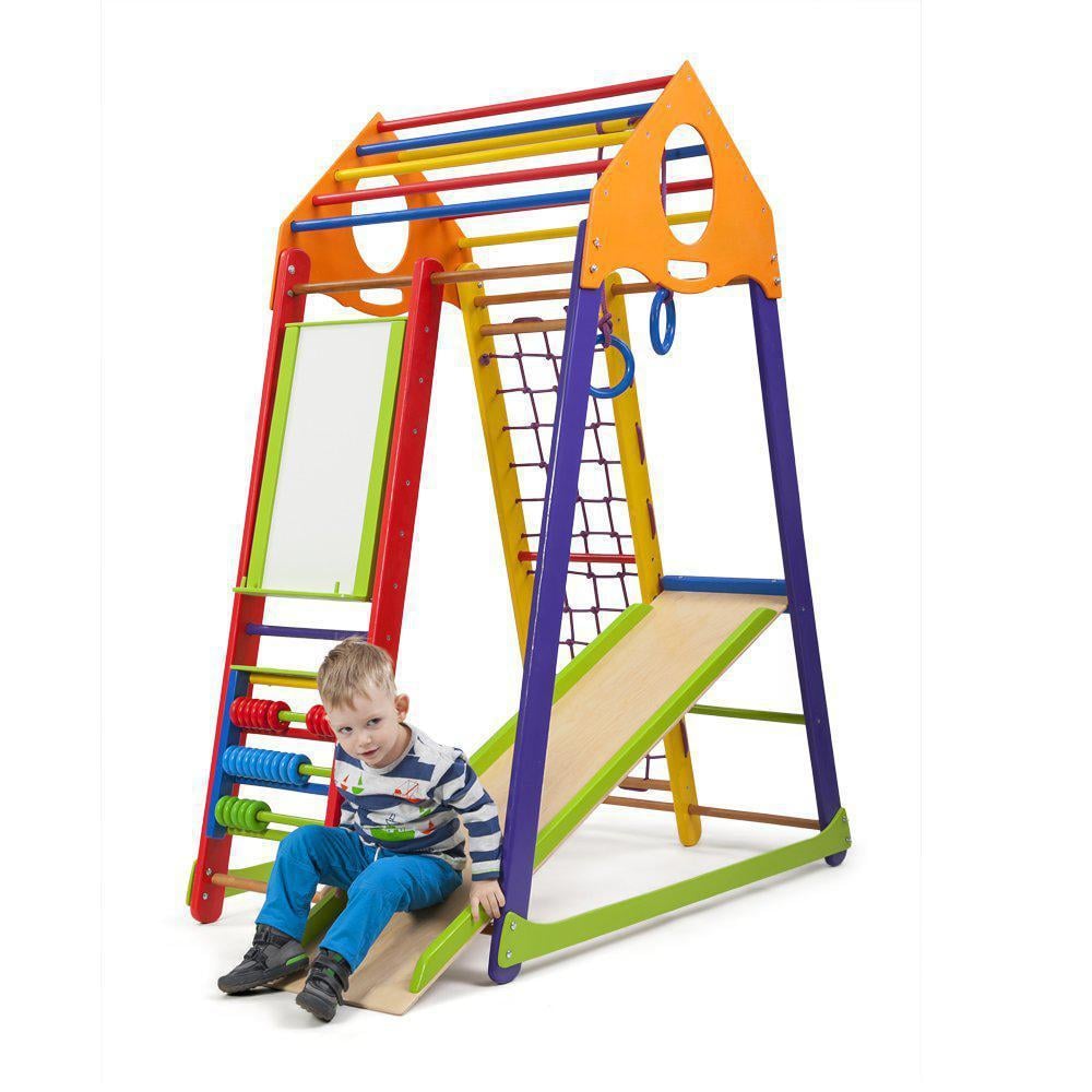 Детский спортивный комплекс SportBaby BambinoWood Color Plus (BambinoWood-Color-Plus-4)