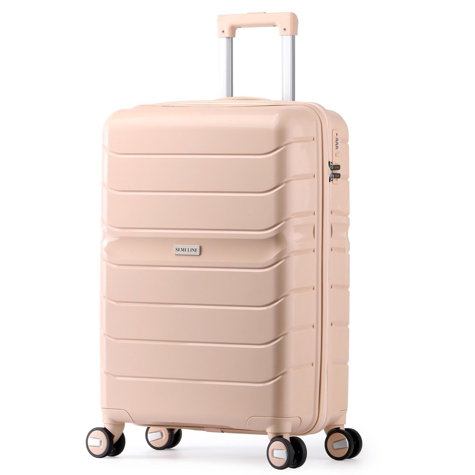 Чемодан маленький под ручную кладь SEMI LINE 20" Polypropylene S Cappuccino (T5770-1)