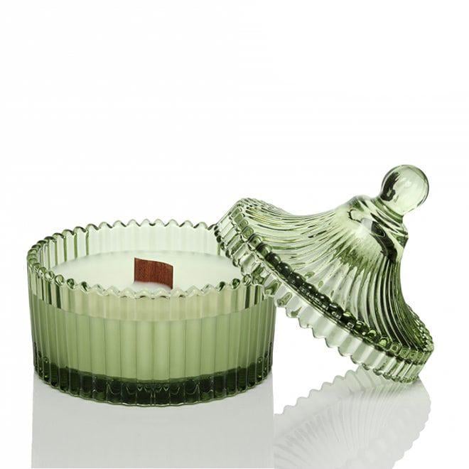 Ароматическая свеча Flora SPA Retreat Eucalyptus с деревянным фитилем (28877)