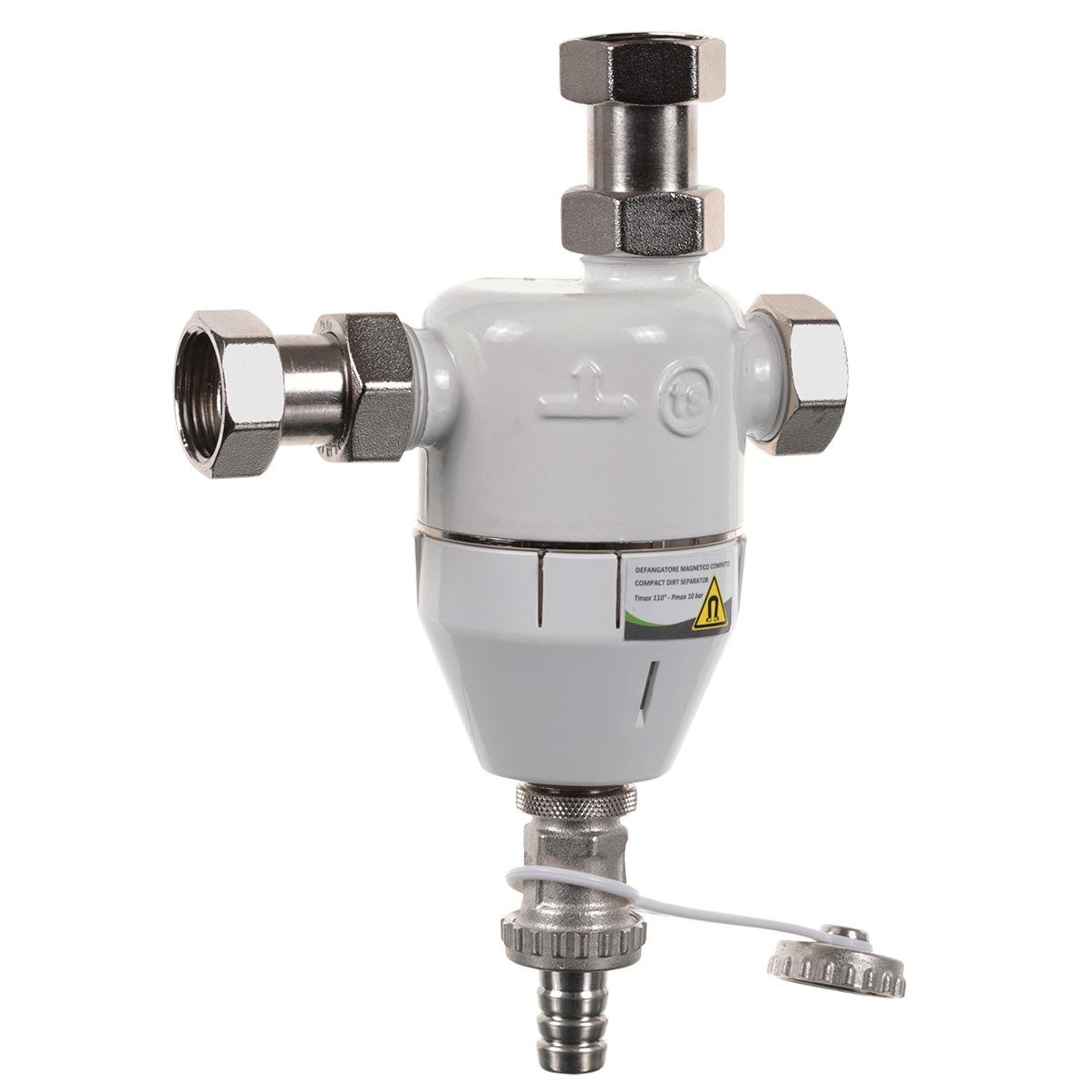 Сепаратор шлама Roho RO0158 магнитный 3/4" KVS 1,3 м3/ч 50 мм (125455)