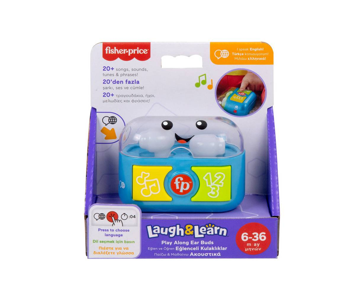 Интерактивная игрушка Fisher-Price Laugh & Learn Play Along Ear Buds Baby Musical Learning Toy Multilanguage Version (2598024885)