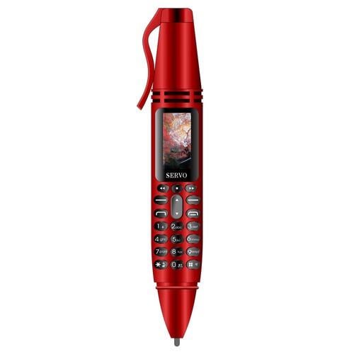 Ручка-мобільний телефон AK 007 портативний з камерою 0,08 MP Bluetooth Червоний