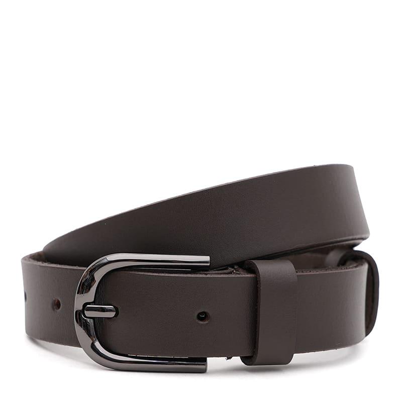 Ремень женский кожаный Borsa Leather 100v1genw36 Brown
