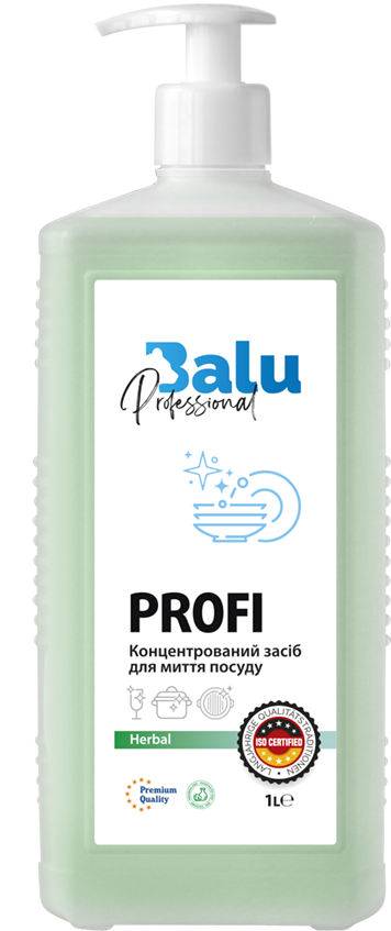 Средство для мытья посуды Balu Profi Herbal профессиональное 1 л (00000014018)