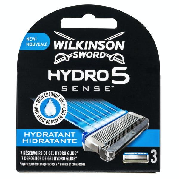 Картриджи для бритья Wilkinson Sword Schick Hydro 5 Sense Hydratant 3 шт - фото 1