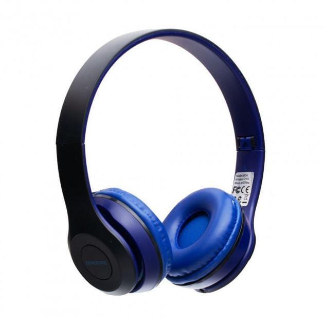 Наушники беспроводные Borofone BO4 Bluetooth стерео Синий