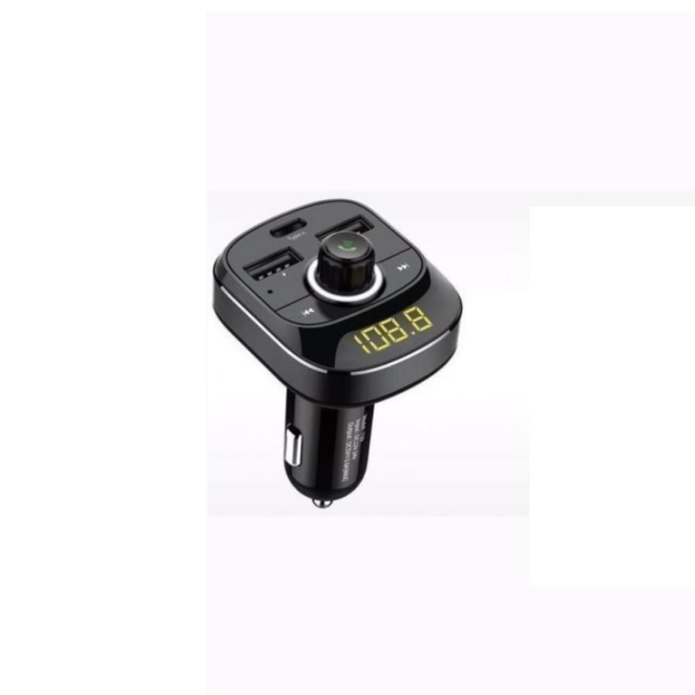 Трансмиттер-FM Budi Bluetooth Type-C port 2 US B 3,4 A 5 V Трансмиттер-FM Budi Bluetooth Type-C port 2 US B 3,4 A 5 V