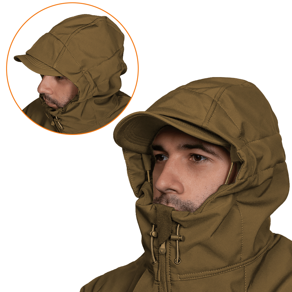 Куртка Camo-Tec Stalker Softshell L Coyote (30525) - фото 5