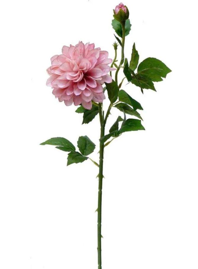 Ветка Далия 65 см Розовый (6198492)