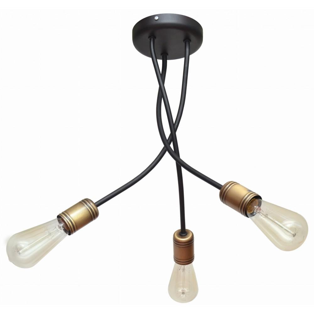 Люстра Harvard 3 Black Bronze ( PL-0001826 M/BL/BR)