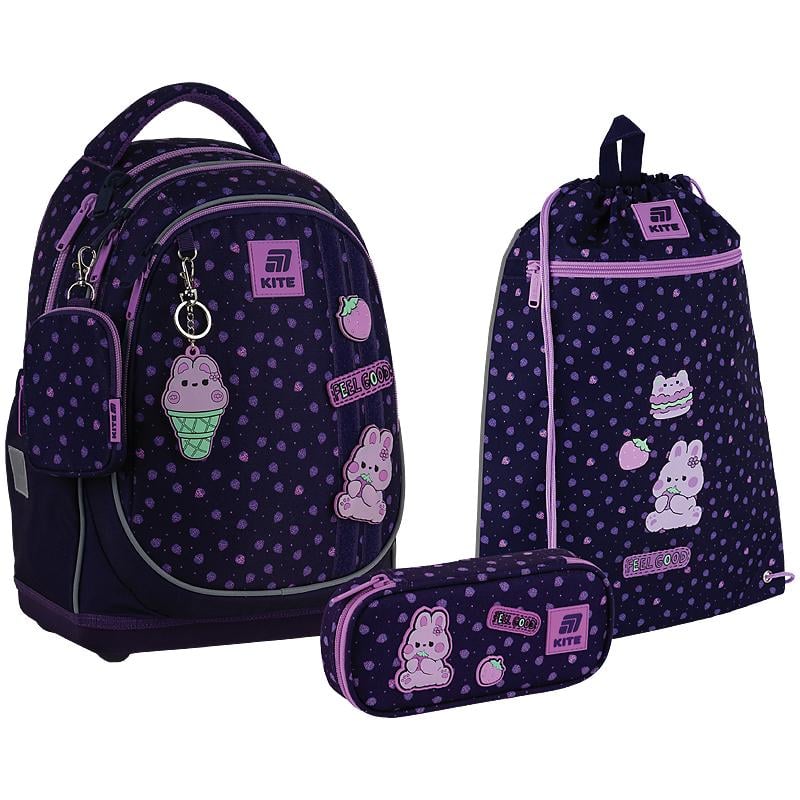 Шкільний набір KITE Education Feel Good SET_K25-724S-1 рюкзак/пенал/сумка