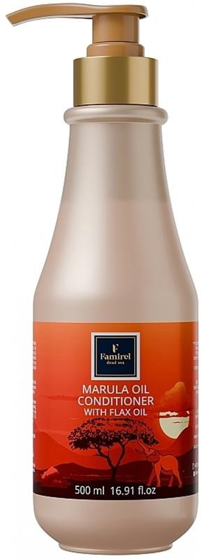 Кондиционер для волос Famirel Marula с маслом семян льна и марулы 500 мл (63524)