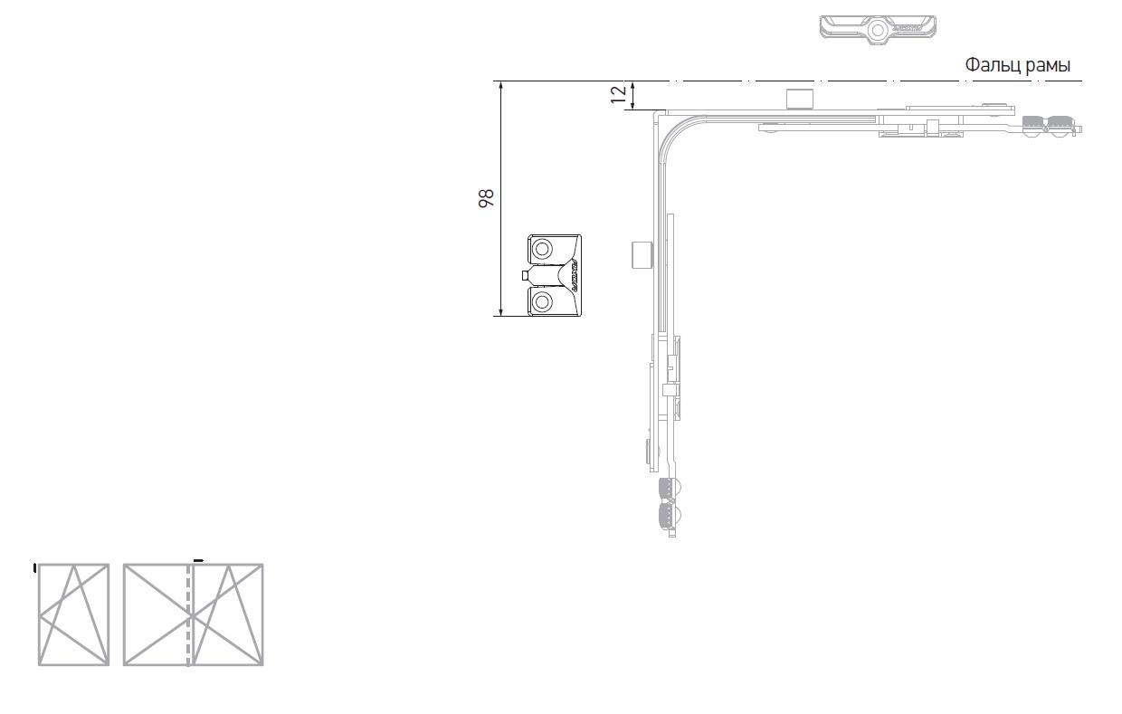 Планка ответная для микровентиляции металлопластикового окна Axor A6002-13-N03 3 шт. (29092588) - фото 5 Планка ответная для микровентиляции металлопластикового окна Axor A6002-13-N03 3 шт. (29092588) - фото 5