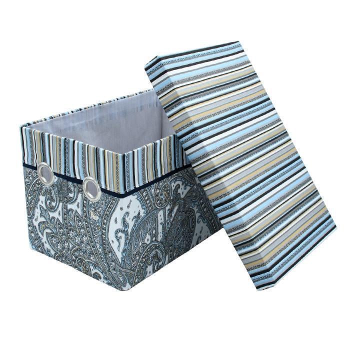 Короб стеллажный Handy Home Орнамент с крышкой 33х20х20 см (TB27SF) - фото 3 Короб стеллажный Handy Home Орнамент с крышкой 33х20х20 см (TB27SF) - фото 3