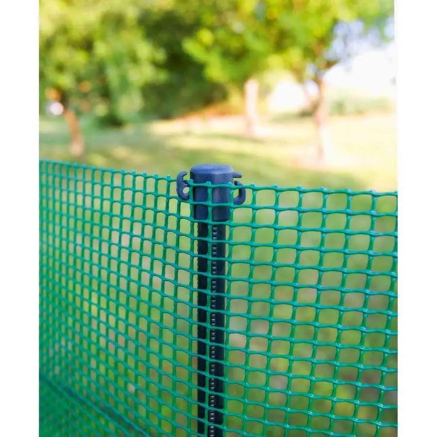 Сетка пластиковая декоративная Клевер 50х50 мм 1х10 м Светло - зеленый - фото 10