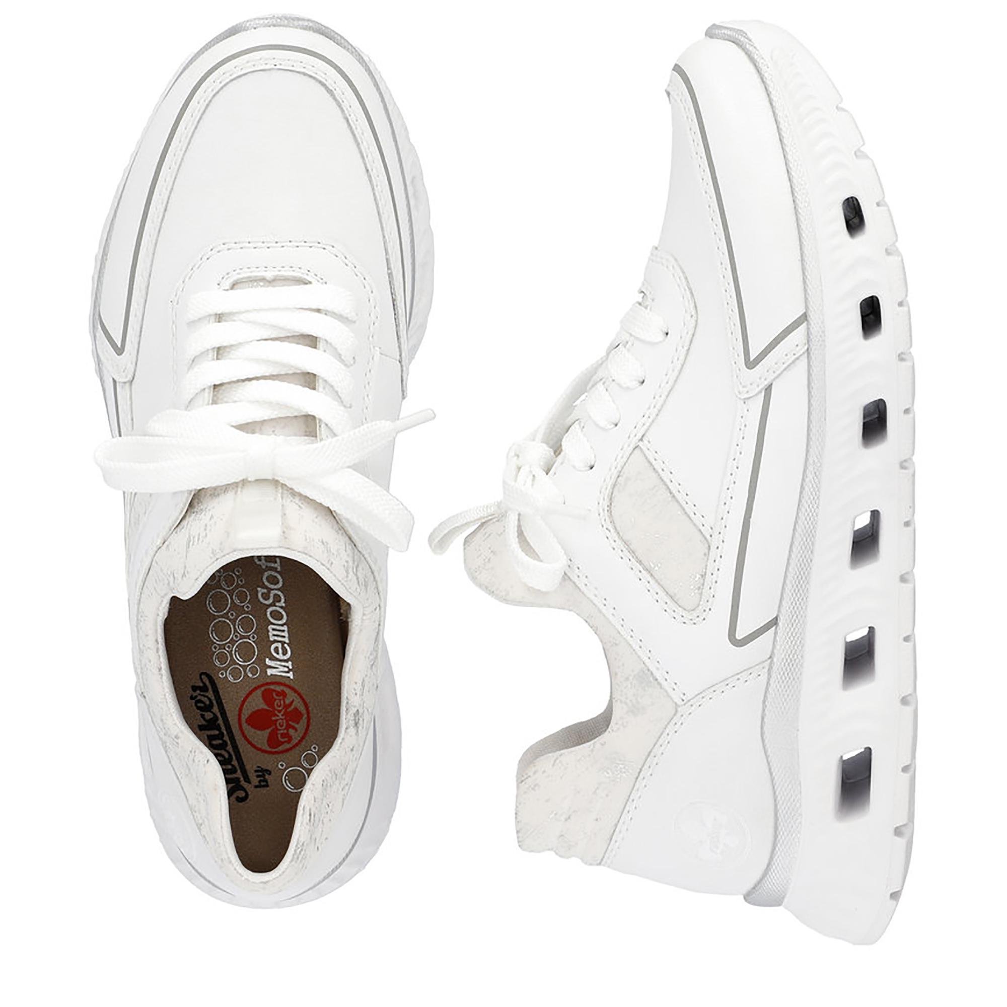 Кроссовки женские осенние RIEKER р. 39 Белый (035534-39) - фото 2 Кроссовки женские осенние RIEKER р. 39 Белый (035534-39) - фото 2