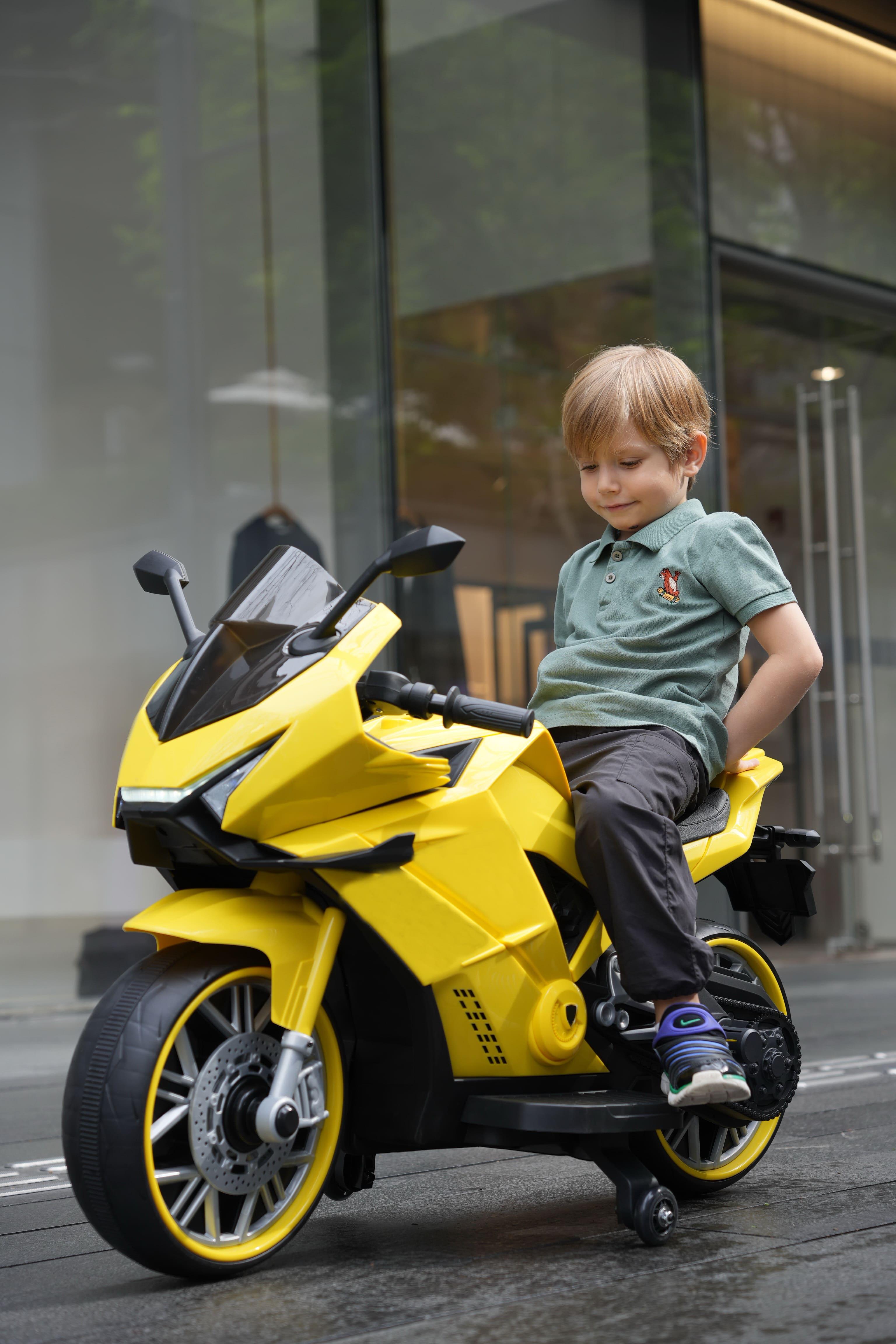 ᐉ Електромотоцикл дитячий Lolly Kids LKT-218 з м'яким сидінням