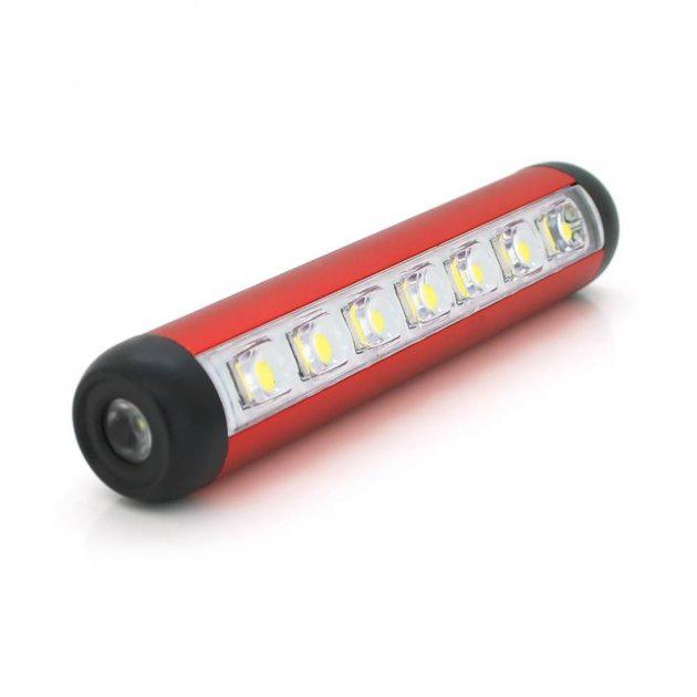 Фонарь карманный RB 064 светодиодный аккумуляторный USB Красный (13297487)