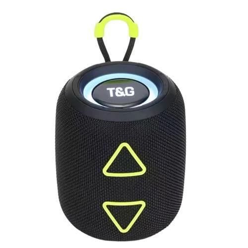 Колонка портативная Bluetooth TG655 RGB/FM Black (2135321709)