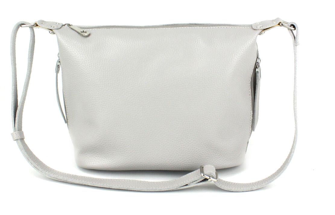 Сумка женская Borsacomoda кожаная Белый (809.016)
