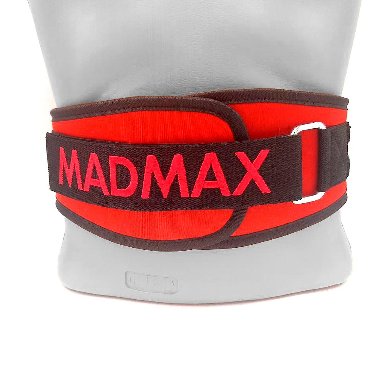 Пояс для тяжелой атлетики MadMax MFB-421 Simply the Best неопреновый XL Red (A-012698) - фото 5 Пояс для тяжелой атлетики MadMax MFB-421 Simply the Best неопреновый XL Red (A-012698) - фото 5