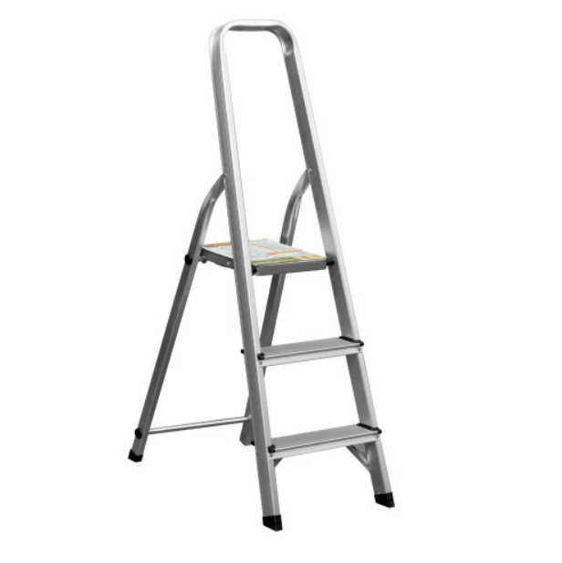 Лестница-стремянка алюминиевая Procraft PLA2.62 3 ступеньки 62 см 150 кг (31802774)