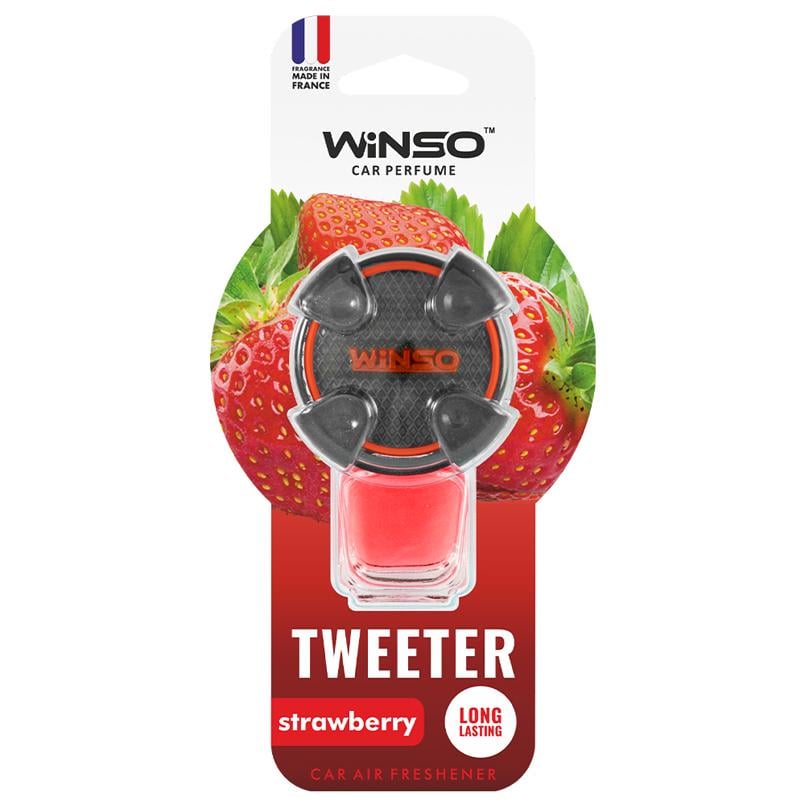 Ароматизатор Winso Tweeter Strawberry жидкий 8мл