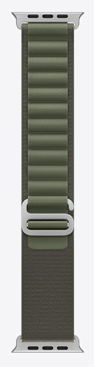 Ремешок DK для Apple Watch 42 мм Series 1/2/3 Polyester Alpine Loop Green (015586) - фото 3
