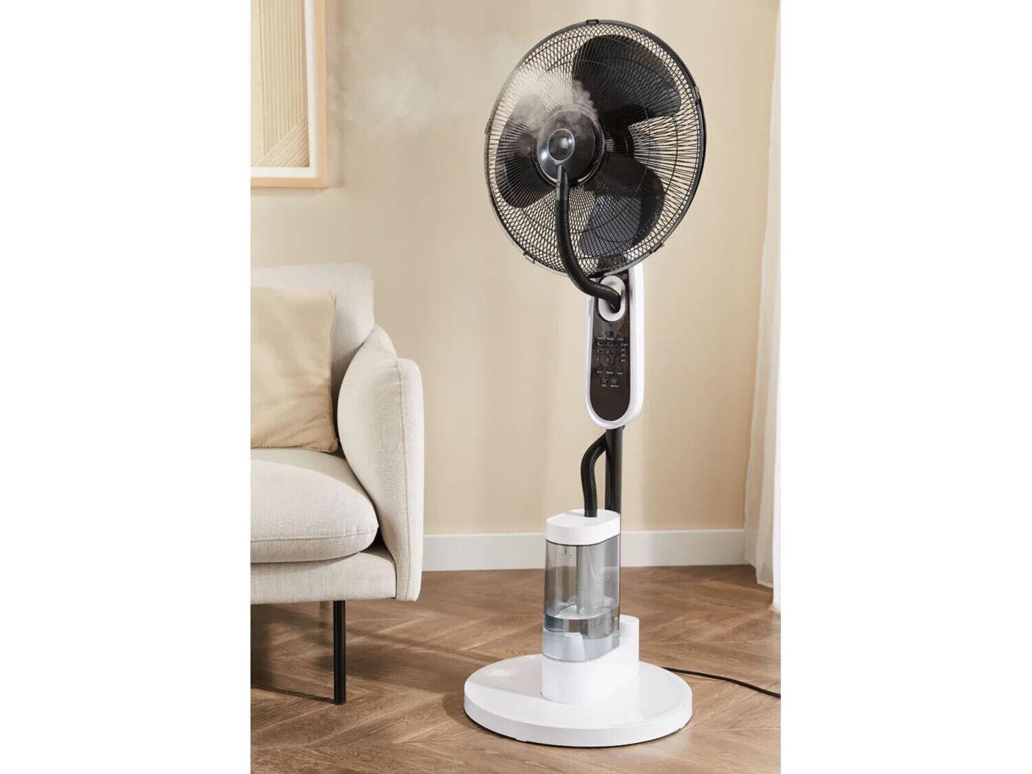 Вентилятор на підставці Silvercrest SSVS 85 B2 з функцією розпилення туману і дистанційним керуванням - фото 5 Вентилятор на підставці Silvercrest SSVS 85 B2 з функцією розпилення туману і дистанційним керуванням - фото 5