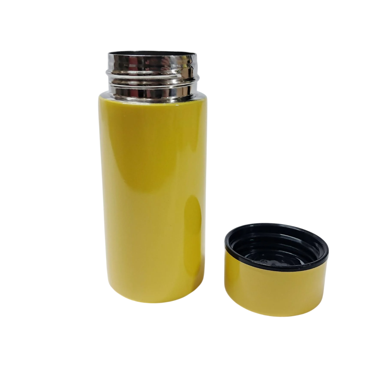 Термос для воды и напитков 160 мл Желтый (Sam-160)