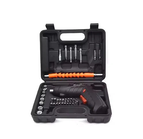 Шуруповерт-отвертка аккумуляторная в кейсе с насадками (68102)