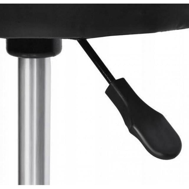 Крісло-табурет офісне Bonro B-496 на колесах без спинки Білий (42300110) - фото 2 Крісло-табурет офісне Bonro B-496 на колесах без спинки Білий (42300110) - фото 2