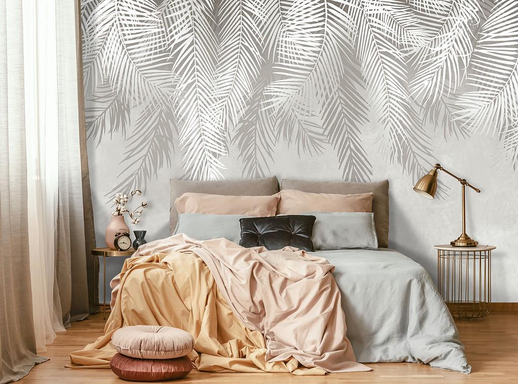 Фотообои флизелиновые Пальмовые листья с клеем 416x290 см (13934VEXXXXL) - фото 4