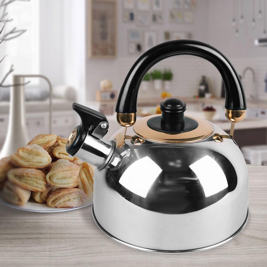 Чайник Maestro MR-1300 зі свистком з нержавіючої сталі (1450608610) - фото 3 Чайник Maestro MR-1300 зі свистком з нержавіючої сталі (1450608610) - фото 3