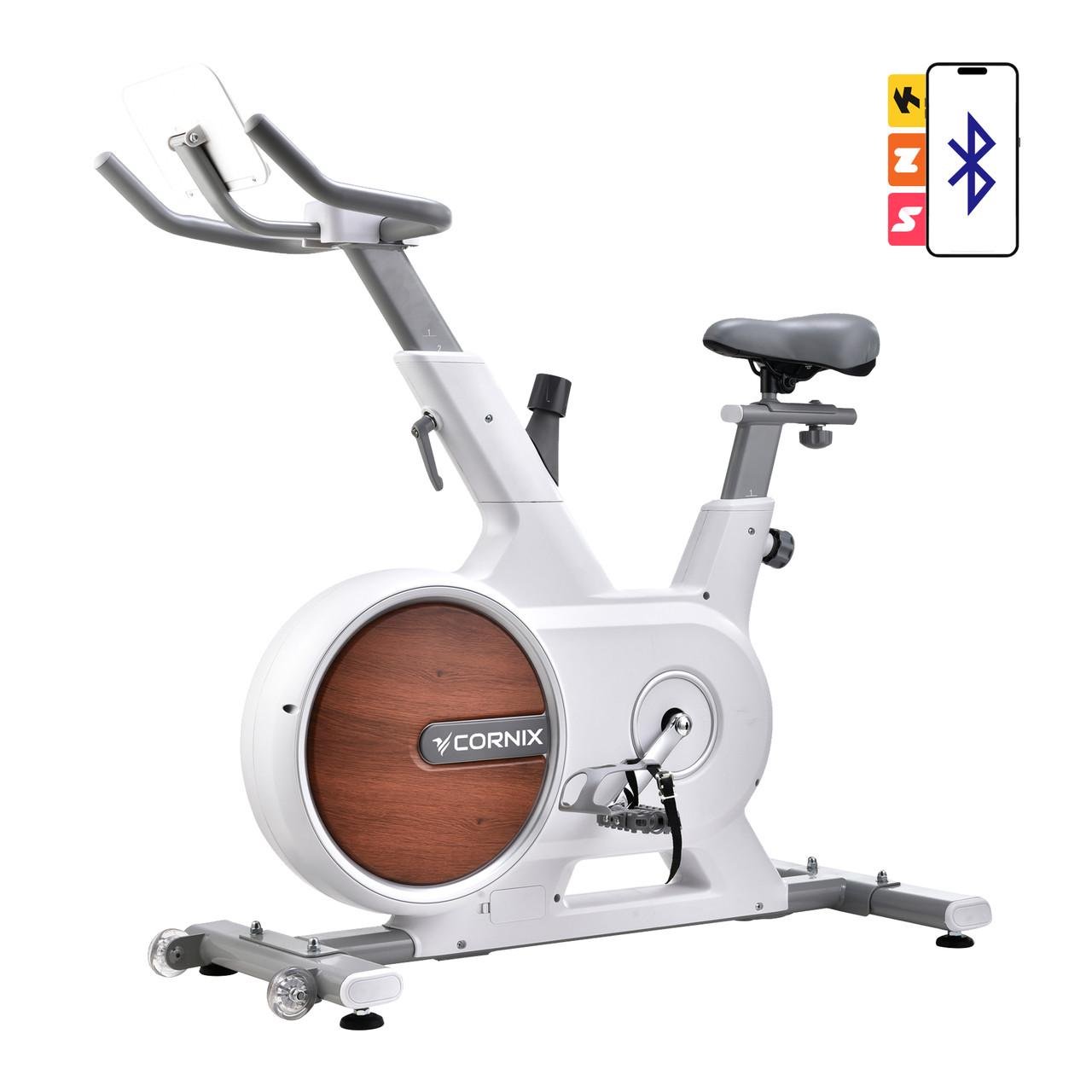 Велотренажер спиннинговый Cornix Eliza White/Grey (2671077771) - фото 10