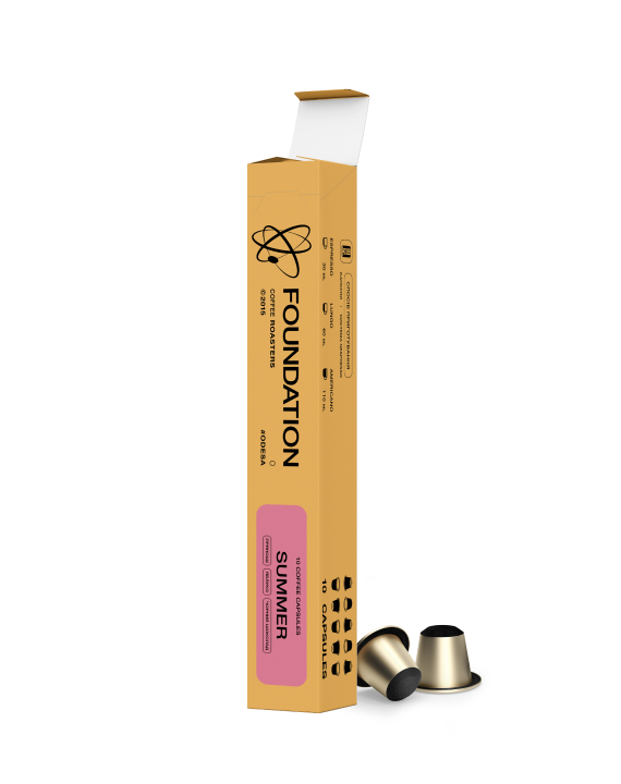 Кава у капсулах FOUNDATION COFFEE ROASTERS Summer 10 шт.