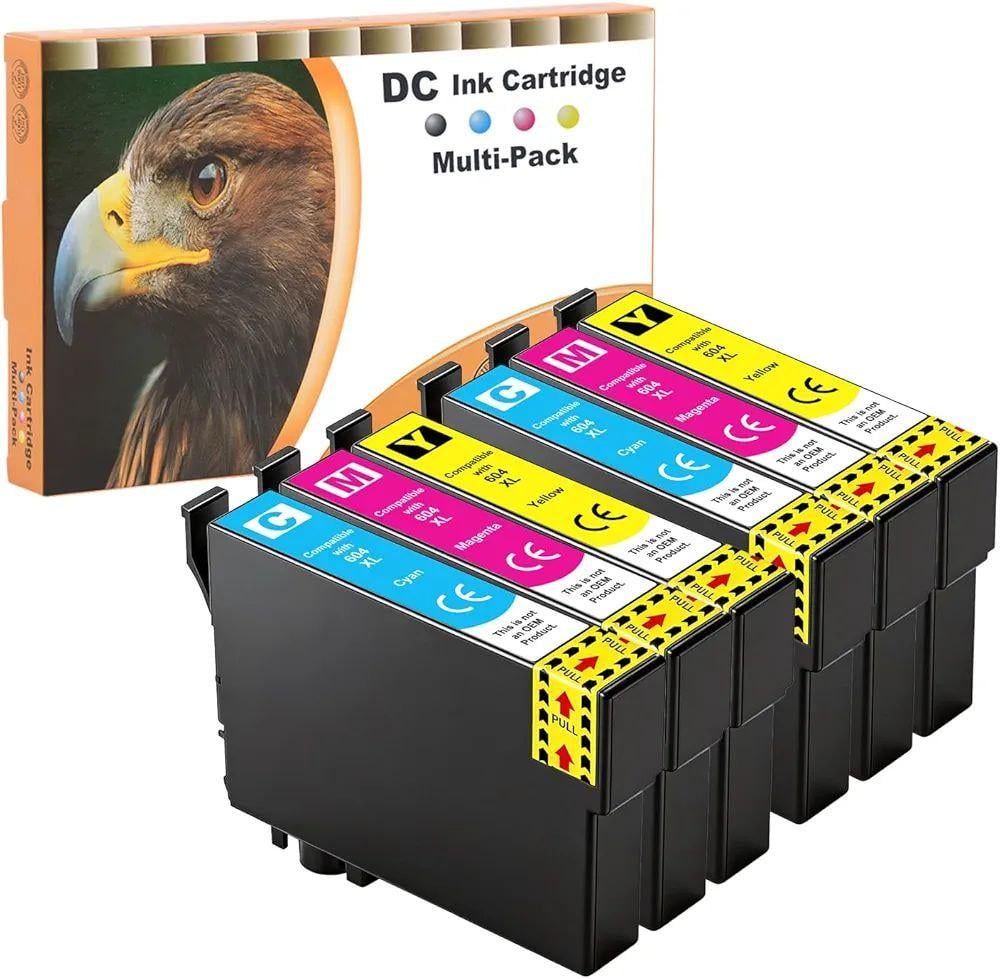 Комплект картриджів сумісних LOSMANN D&C Epson 604XL 6 шт. (35450625)