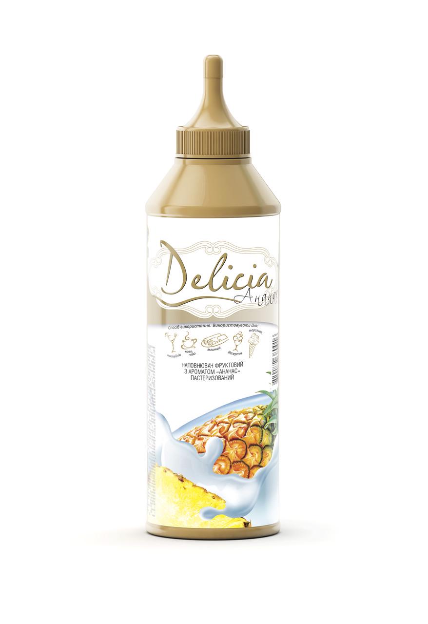 Топінг Delicia Ананас 600 г (6699636)