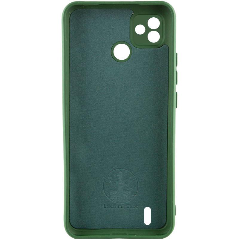 Противоударный Чехол Silicone Cover Lakshmi Full Camera (A) для TECNO POP 5 Зеленый / Dark green - фото 2