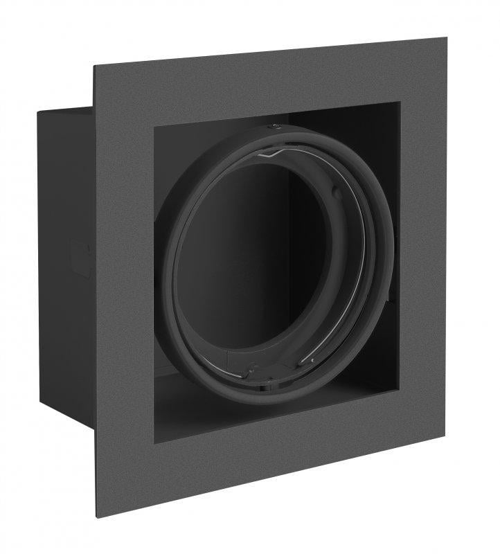 Светильник точечный Gtv Pireo Op-pireo1-20 квадратный одиночный 155х155 мм Черный