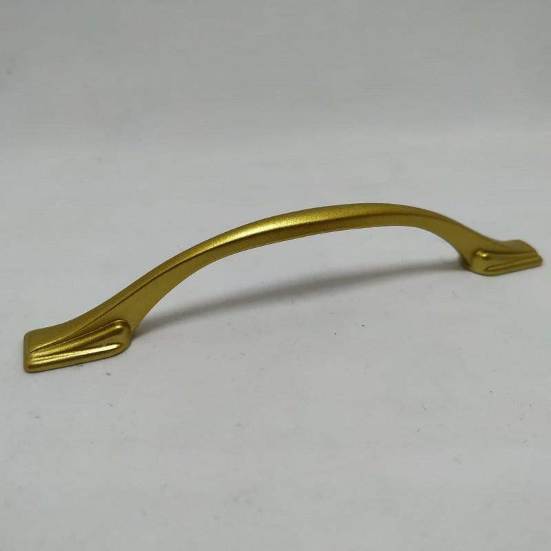 Меблева ручка для дверцяток Milax 96х120 мм Золотий (757500)