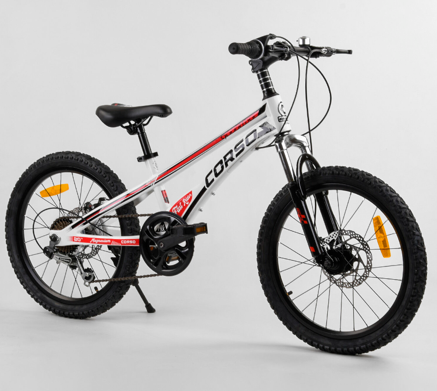 Детский велосипед спортивный Corso Speedline MG-56818 магниевая рама 20" (103530)