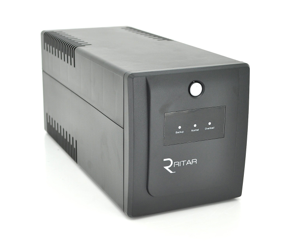 ДБЖ Ritar RTP1200 Proxima-L 720 Вт з акумуляторами по 7 А 12 В 2 шт. (05848)