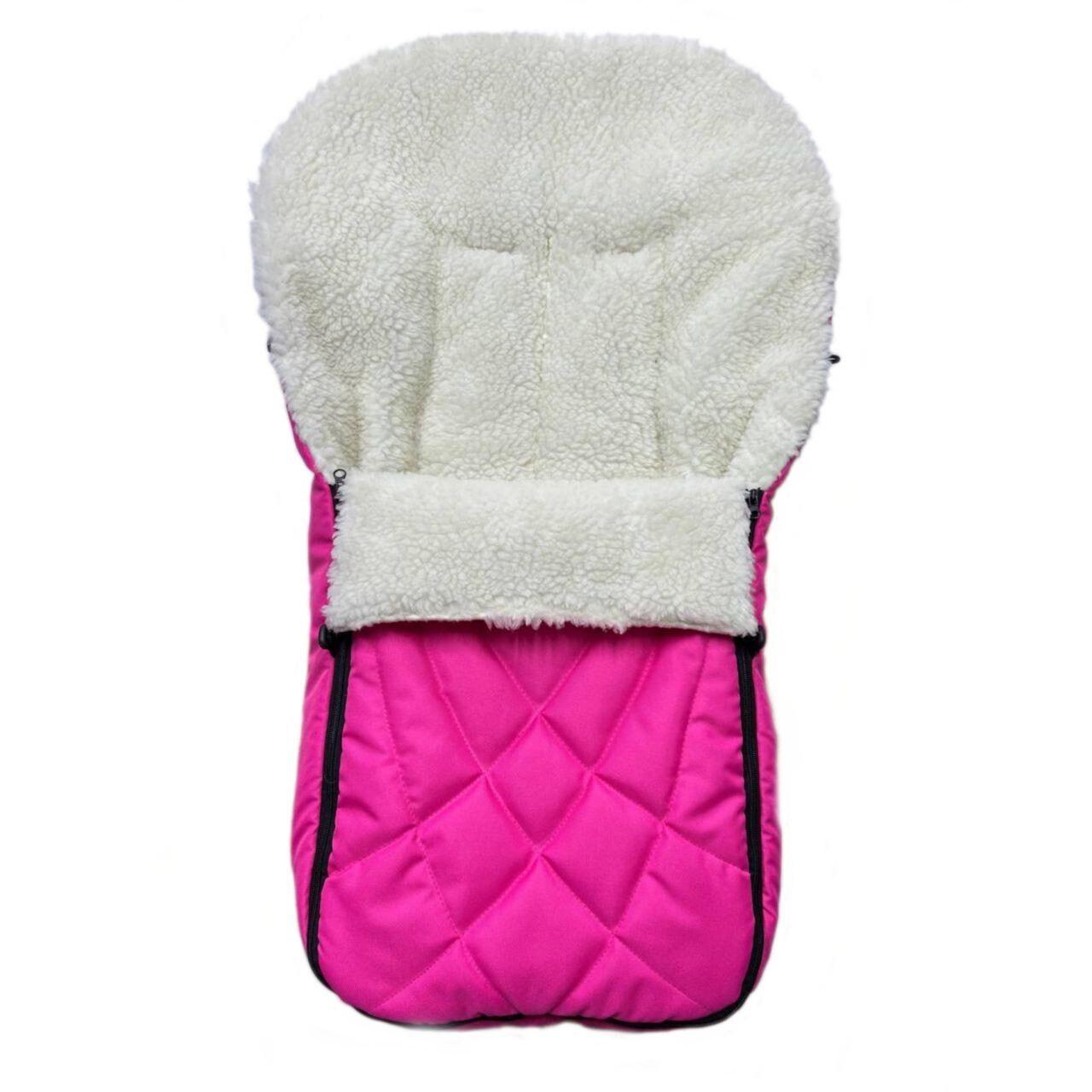 Конверт на хутрі у візок Умка V 208141 зимовий 91x34 см Малиновий (208141/В)