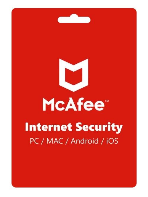 Захист від загроз Антивірус McAfee Internet Security 2023 для Windows 1 ПК 1 рік