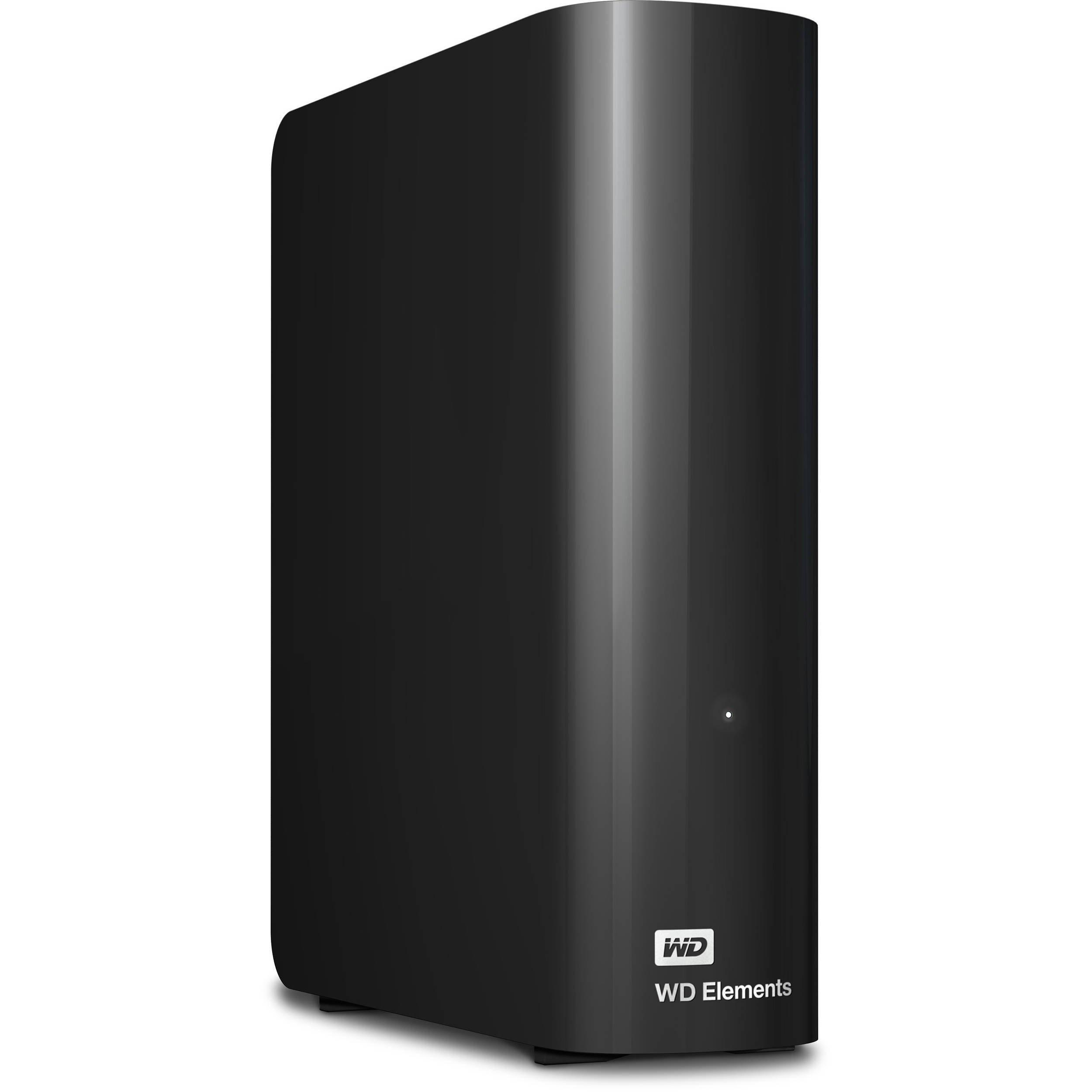 Жесткий диск внешний WD HDD 3,5" USB 8.0TB Elements Desktop Black (WDBWLG0080HBK-EESN) - фото 3 Жесткий диск внешний WD HDD 3,5" USB 8.0TB Elements Desktop Black (WDBWLG0080HBK-EESN) - фото 3