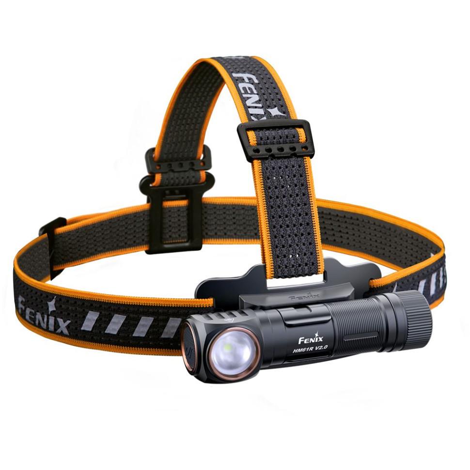 Фонарик налобный Fenix HM61R V2.0 1600 мл 18650 Черный - фото 5 Фонарик налобный Fenix HM61R V2.0 1600 мл 18650 Черный - фото 5
