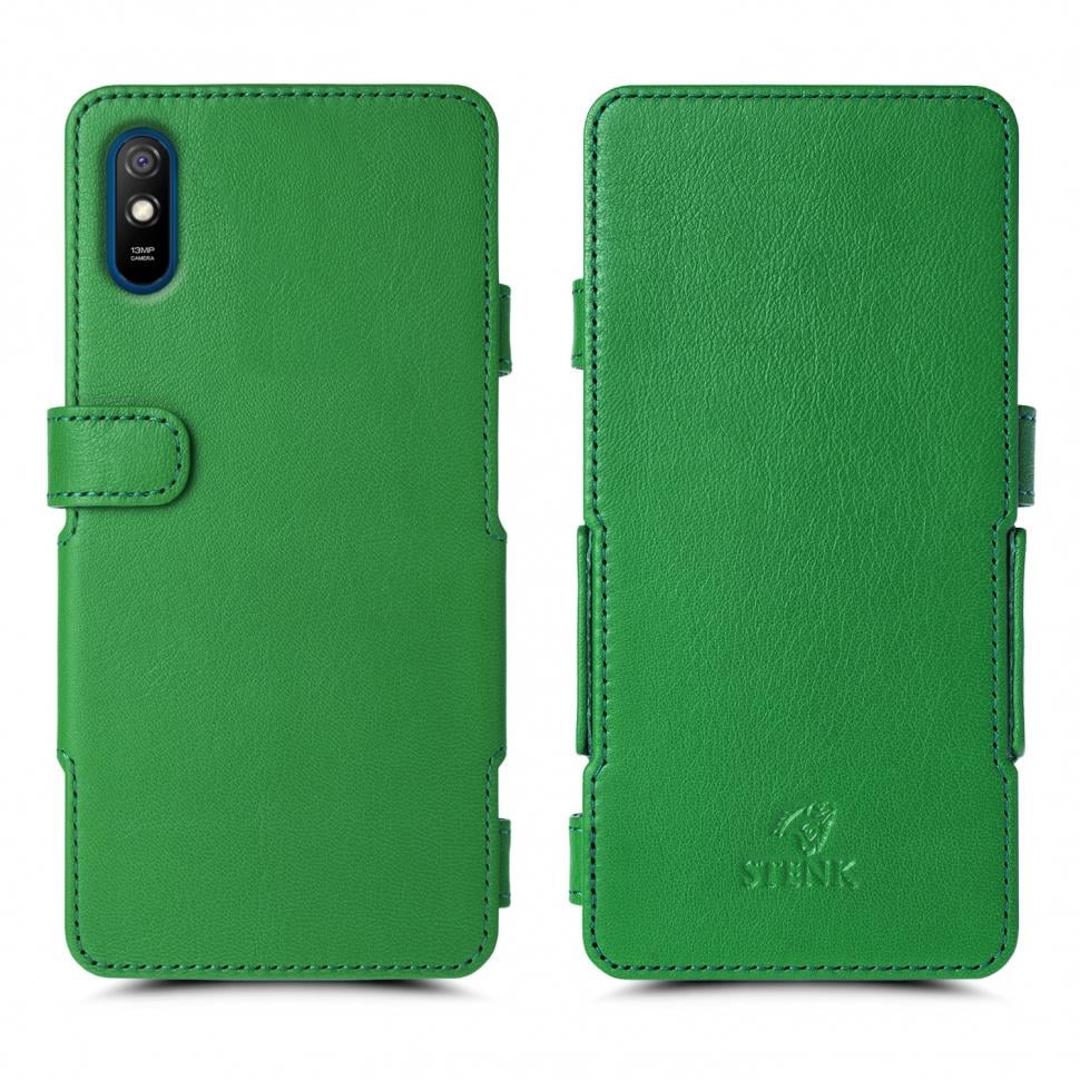 Чохол книжка Stenk Prime для Xiaomi Redmi 9A Зелений (68823) Чохол книжка Stenk Prime для Xiaomi Redmi 9A Зелений (68823)