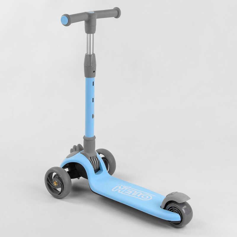 Самокат триколісний Best Scooter D-0885 3 колеса Блакитний